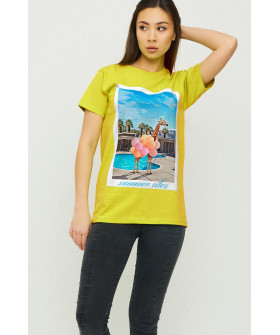 Футболка Boyfriend / air print /