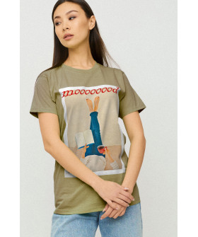 Футболка Boyfriend / air print /