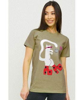 Футболка Boyfriend / air print /