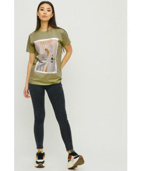 Футболка Boyfriend / air print /