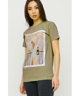 Футболка Boyfriend / air print /