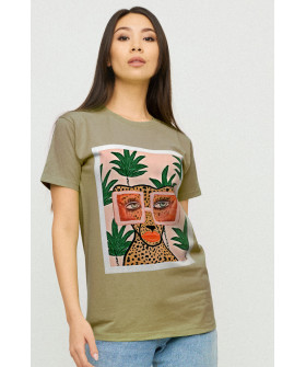 Футболка Boyfriend / air print /