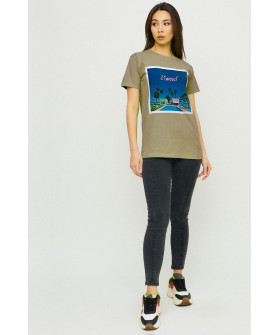Футболка Boyfriend / air print /
