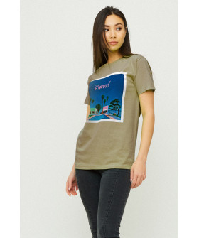 Футболка Boyfriend / air print /