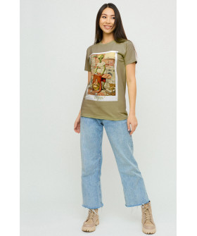 Футболка Boyfriend / air print /