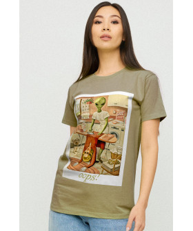 Футболка Boyfriend / air print /