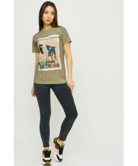 Футболка Boyfriend / air print /