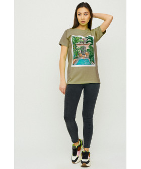 Футболка Boyfriend / air print /