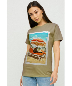Футболка Boyfriend / air print /