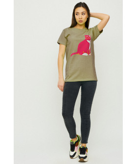 Футболка Boyfriend / air print /