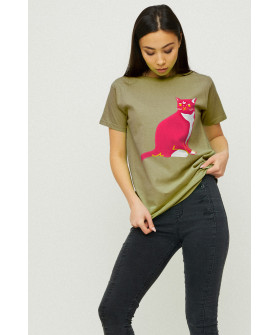 Футболка Boyfriend / air print /