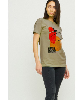 Футболка Boyfriend / air print /