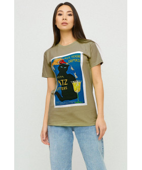 Футболка Boyfriend / air print /