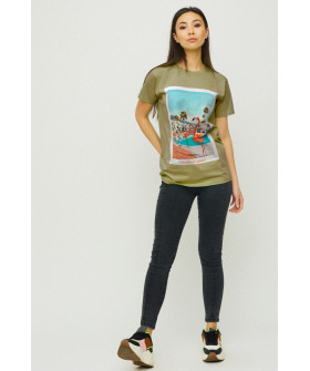 Футболка Boyfriend / air print /