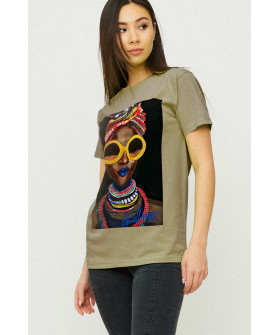 Футболка Boyfriend / air print /