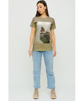 Футболка Boyfriend / air print /