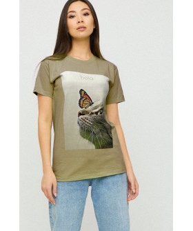 Футболка Boyfriend / air print /