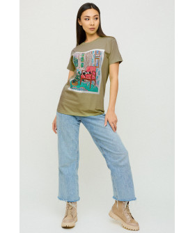 Футболка Boyfriend / air print /
