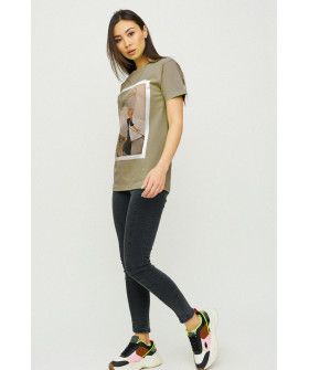 Футболка Boyfriend / air print /