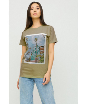 Футболка Boyfriend / air print /