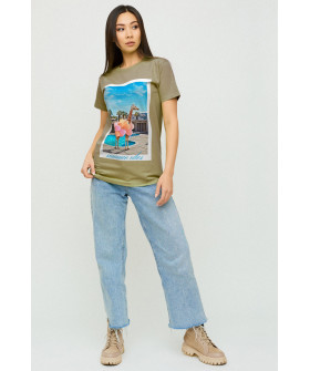 Футболка Boyfriend / air print /
