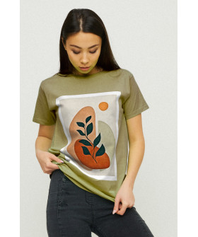 Футболка Boyfriend / air print /