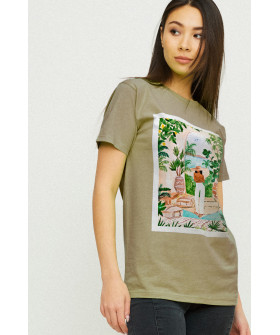 Футболка Boyfriend / air print /