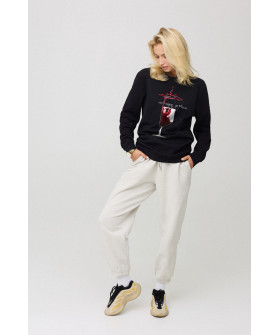 Світшот жіночий oversize  /no flis/ 