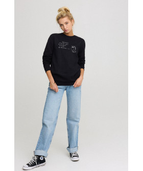 Світшот жіночий oversize  /no flis/ 