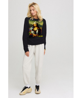 Світшот жіночий oversize  /no flis/ 
