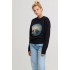 Світшот жіночий oversize  /no flis/ 