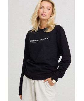 Світшот жіночий oversize  /no flis/ 
