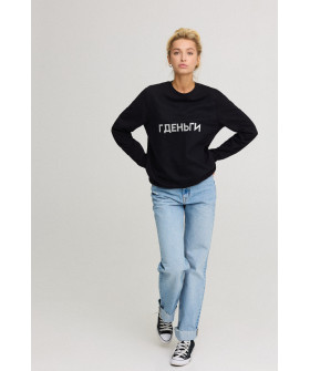 Світшот жіночий oversize  /no flis/ 