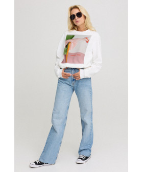 Світшот жіночий oversize  /no flis/ 