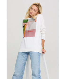 Світшот жіночий oversize  /no flis/ 