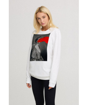 Світшот жіночий oversize  /no flis/ 