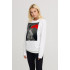 Світшот жіночий oversize  /no flis/ 