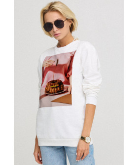 Світшот жіночий oversize  /no flis/ 