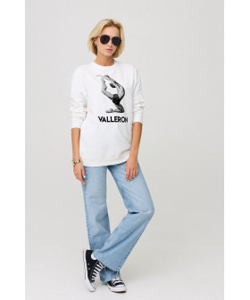 Світшот жіночий oversize  /no flis/ 