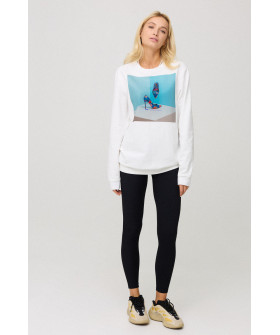 Світшот жіночий oversize  /no flis/ 