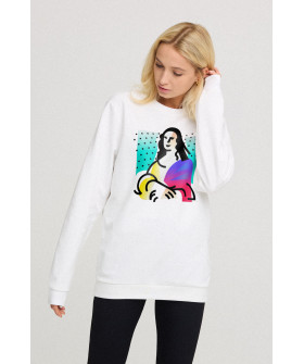 Світшот жіночий oversize  /no flis/ 