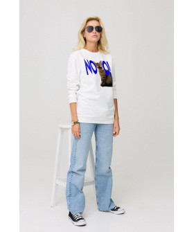 Світшот жіночий oversize  /no flis/ 