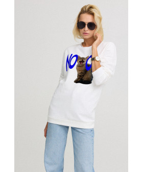 Світшот жіночий oversize  /no flis/ 