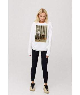 Світшот жіночий oversize  /no flis/ 