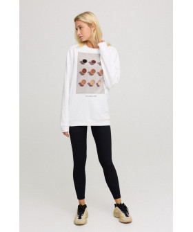 Світшот жіночий oversize  /no flis/ 