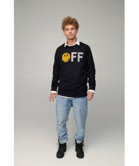 Світшот чоловічий OVERSIZE /no flis/