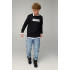 Світшот чоловічий OVERSIZE /no flis/