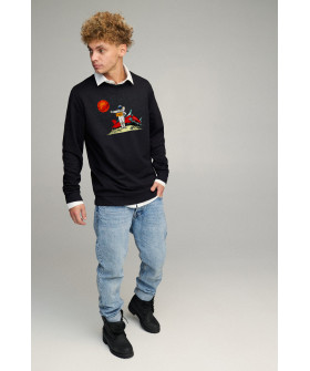 Світшот чоловічий OVERSIZE /no flis/