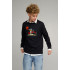 Світшот чоловічий OVERSIZE /no flis/