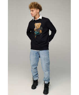 Світшот чоловічий OVERSIZE /no flis/